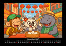 Milo, Lulu & Sash in Bangkok Fotokalender 2027 - 11