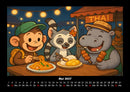 Milo, Lulu & Sash in Bangkok Fotokalender 2027 - 5