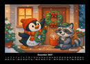 Pico & Rocco bauen ein Haus Fotokalender 2027 - 12