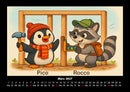 Pico & Rocco bauen ein Haus Fotokalender 2027 - 3