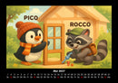 Pico & Rocco bauen ein Haus Fotokalender 2027 - 5