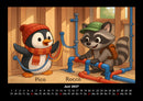 Pico & Rocco bauen ein Haus Fotokalender 2027 - 6