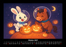 Bouncy & Huf - Im Weltraum Fotokalender 2027 - 10