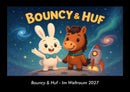 Bouncy & Huf - Im Weltraum Fotokalender 2027 - Hauptbild