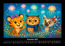 Tina, Ollie & Lulu - Unterwasserwelten Fotokalender 2027 - 12