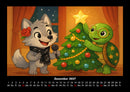 Rose & Taz - Reise um die Welt Fotokalender 2027 - 12