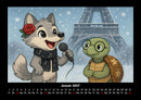 Rose & Taz - Reise um die Welt Fotokalender 2027 - 1