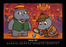 Sash & Sashito - Detektivmission durchs Jahr Fotokalender 2027 - 2