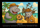 Sash & Sashito - Detektivmission durchs Jahr Fotokalender 2027 - 8