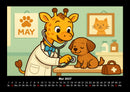 Nala entdeckt ihren Beruf als Ärztin Fotokalender 2027 - 5