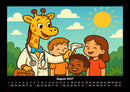 Nala entdeckt ihren Beruf als Ärztin Fotokalender 2027 - 8