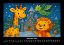 Nala & Buschi in märchenhaften Welten Fotokalender 2027 - 12