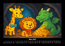 Nala & Buschi in märchenhaften Welten Fotokalender 2027 - 3