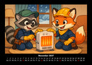 Rocco & Finn - Auf dem Weg zum Elektriker Fotokalender 2027 - 11