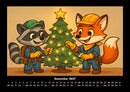 Rocco & Finn - Auf dem Weg zum Elektriker Fotokalender 2027 - 12