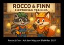Rocco & Finn - Auf dem Weg zum Elektriker Fotokalender 2027 - Hauptbild