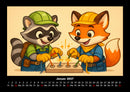 Rocco & Finn - Auf dem Weg zum Elektriker Fotokalender 2027 - 1