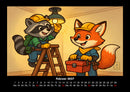 Rocco & Finn - Auf dem Weg zum Elektriker Fotokalender 2027 - 2