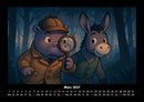 Sashito & Huf - Geheimnisvolle Mission Fotokalender 2027 - 3