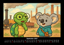 Taz & Kiki - Eine Reise durch die Zeit Fotokalender 2027 - 9