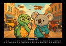 Taz & Kiki - Eine Reise durch die Zeit Fotokalender 2027 - 10