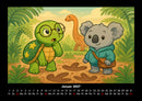 Taz & Kiki - Eine Reise durch die Zeit Fotokalender 2027 - 1