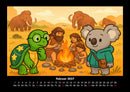 Taz & Kiki - Eine Reise durch die Zeit Fotokalender 2027 - 2