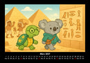 Taz & Kiki - Eine Reise durch die Zeit Fotokalender 2027 - 3