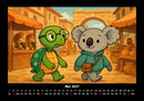 Taz & Kiki - Eine Reise durch die Zeit Fotokalender 2027 - 5