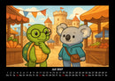 Taz & Kiki - Eine Reise durch die Zeit Fotokalender 2027 - 7