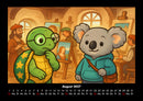 Taz & Kiki - Eine Reise durch die Zeit Fotokalender 2027 - 8
