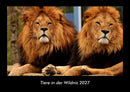 Tiere in der Wildnis Fotokalender 2027 - Hauptbild