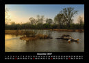 Landschaftskalender Fotokalender 2027 - 12