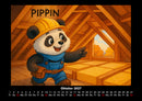 Pippin als Dachdecker-Azubi Fotokalender 2027 - 10
