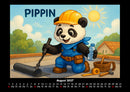 Pippin als Dachdecker-Azubi Fotokalender 2027 - 8
