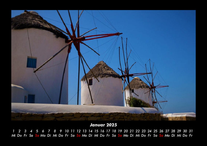 Griechenland Fotokalender 2025 - 1