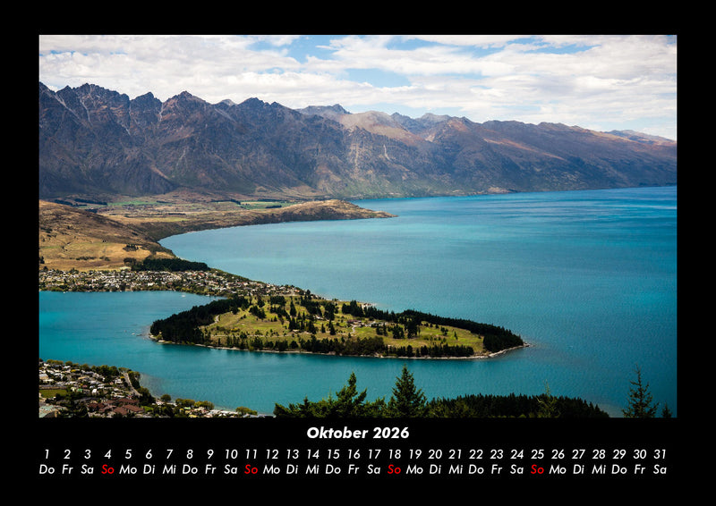 Die Seen der Erde Fotokalender 2026 - 10