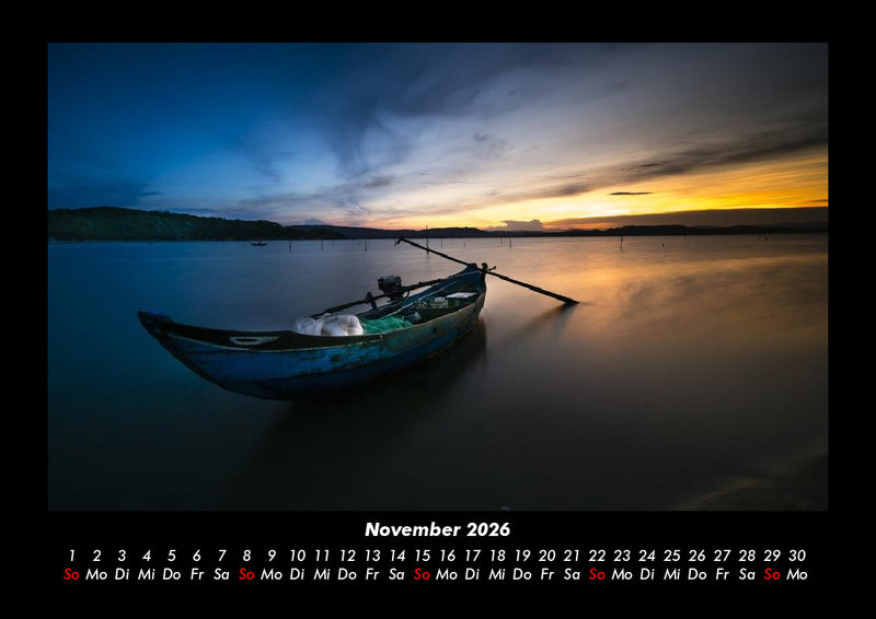 Die Seen der Erde Fotokalender 2026 - 11
