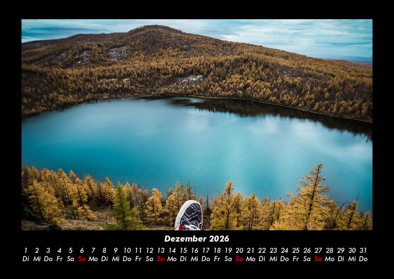 Die Seen der Erde Fotokalender 2026 - 12