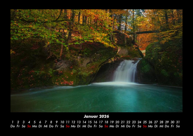 Die Seen der Erde Fotokalender 2026 - 1