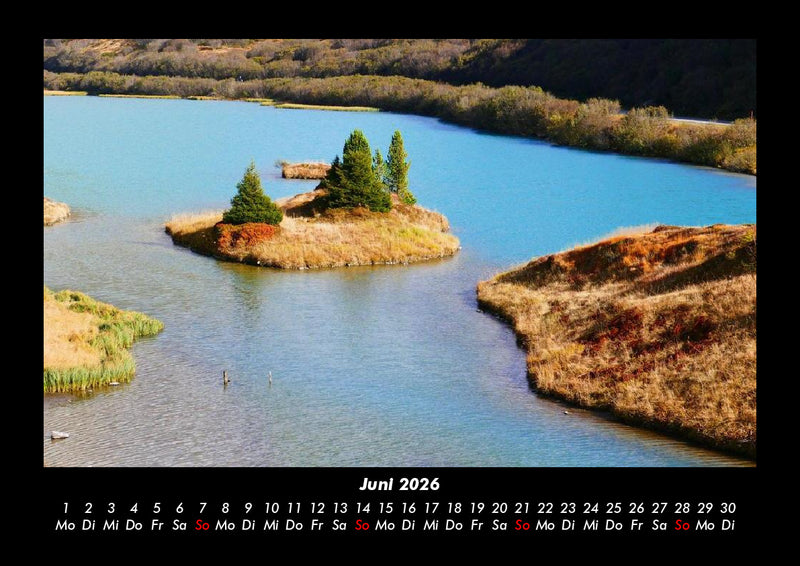 Die Seen der Erde Fotokalender 2026 - 6