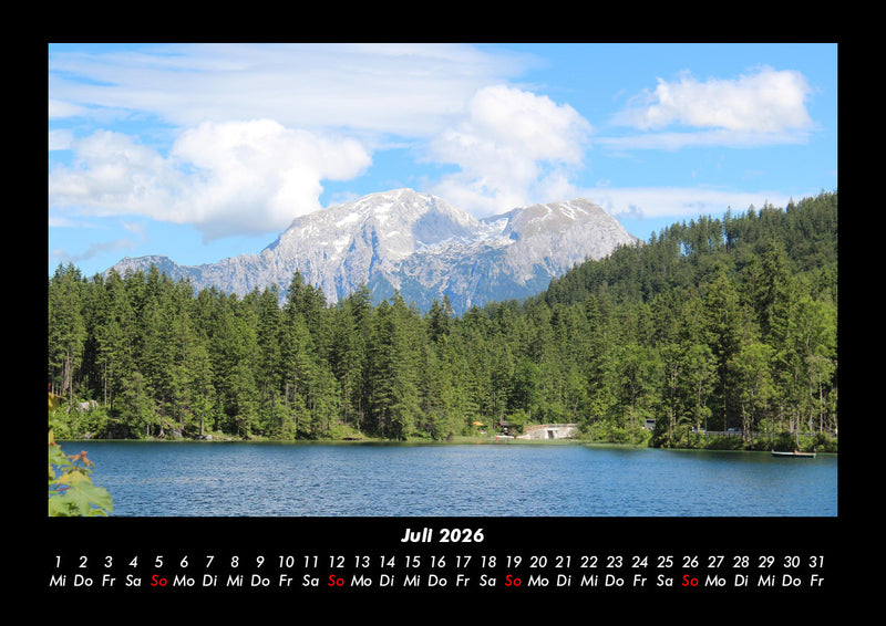 Die Seen der Erde Fotokalender 2026 - 7