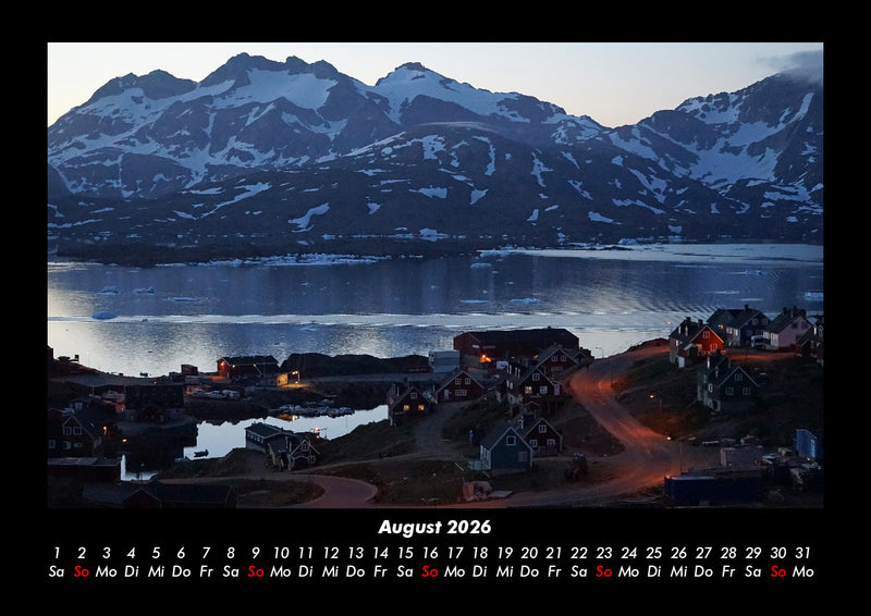 Die Seen der Erde Fotokalender 2026 - 8