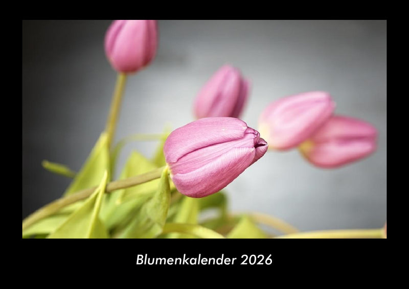 Blumenkalender Fotokalender 2026 - Hauptbild