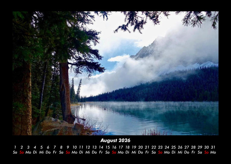 Landschaftskalender Fotokalender 2026 - 8