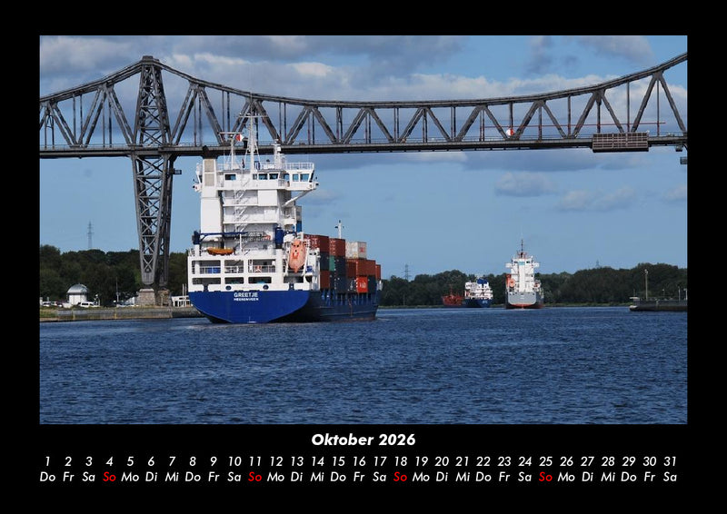 Schiffe Fotokalender 2026 - 10
