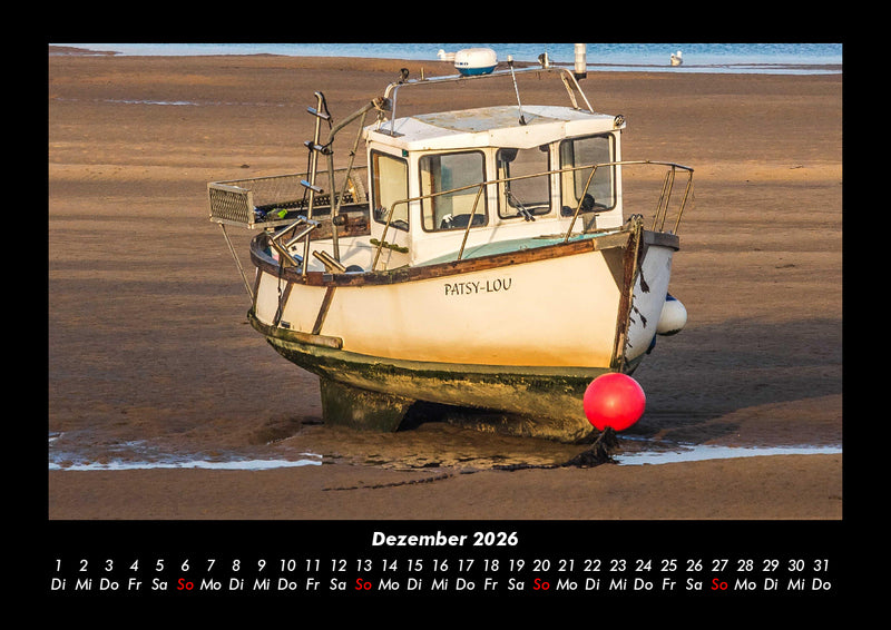 Schiffe Fotokalender 2026 - 12