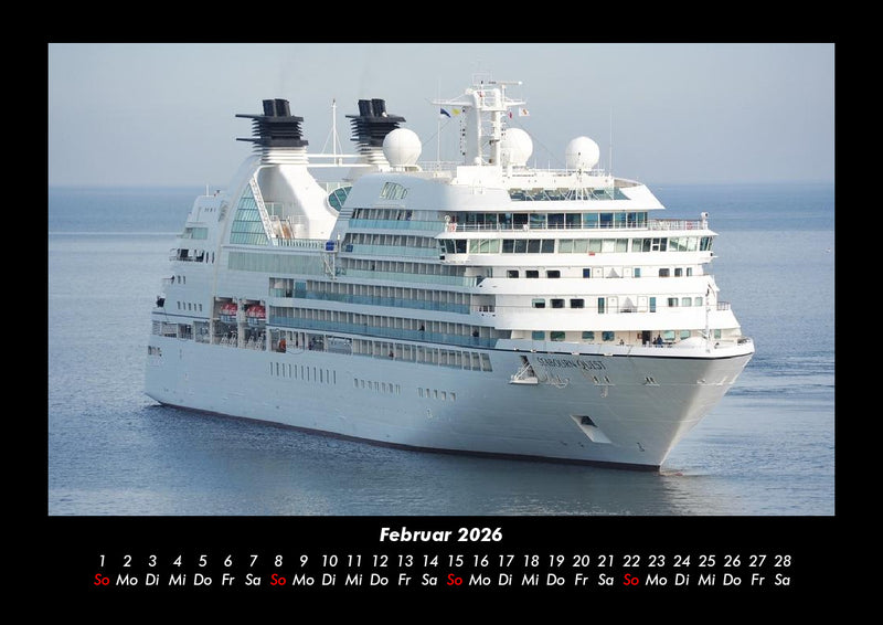 Schiffe Fotokalender 2026 - 2