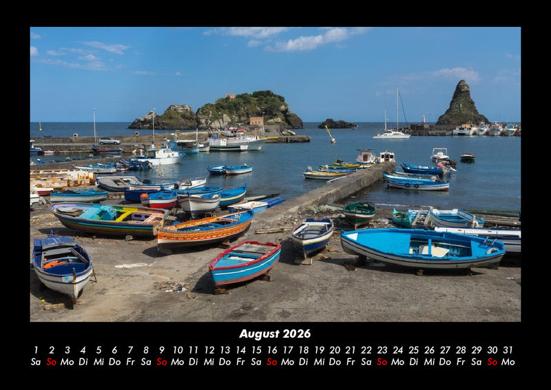 Schiffe Fotokalender 2026 - 8