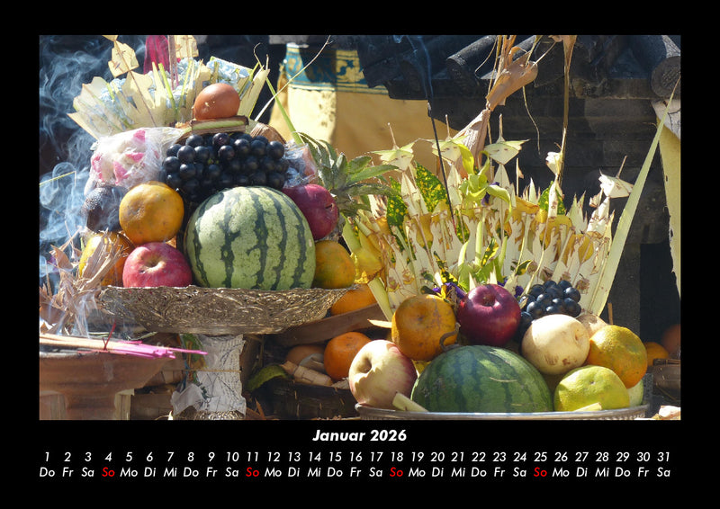 Früchte Fotokalender 2026 - 1